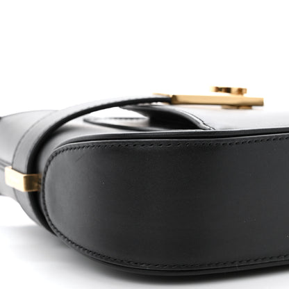 Salvatore Ferragamo Soft Calfskin Gancini Hobo Black 8 of 9