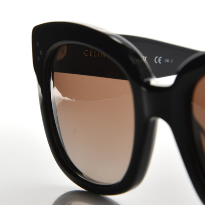 Celine New Audrey Sunglasses CL 41805/S Black 8 of 10