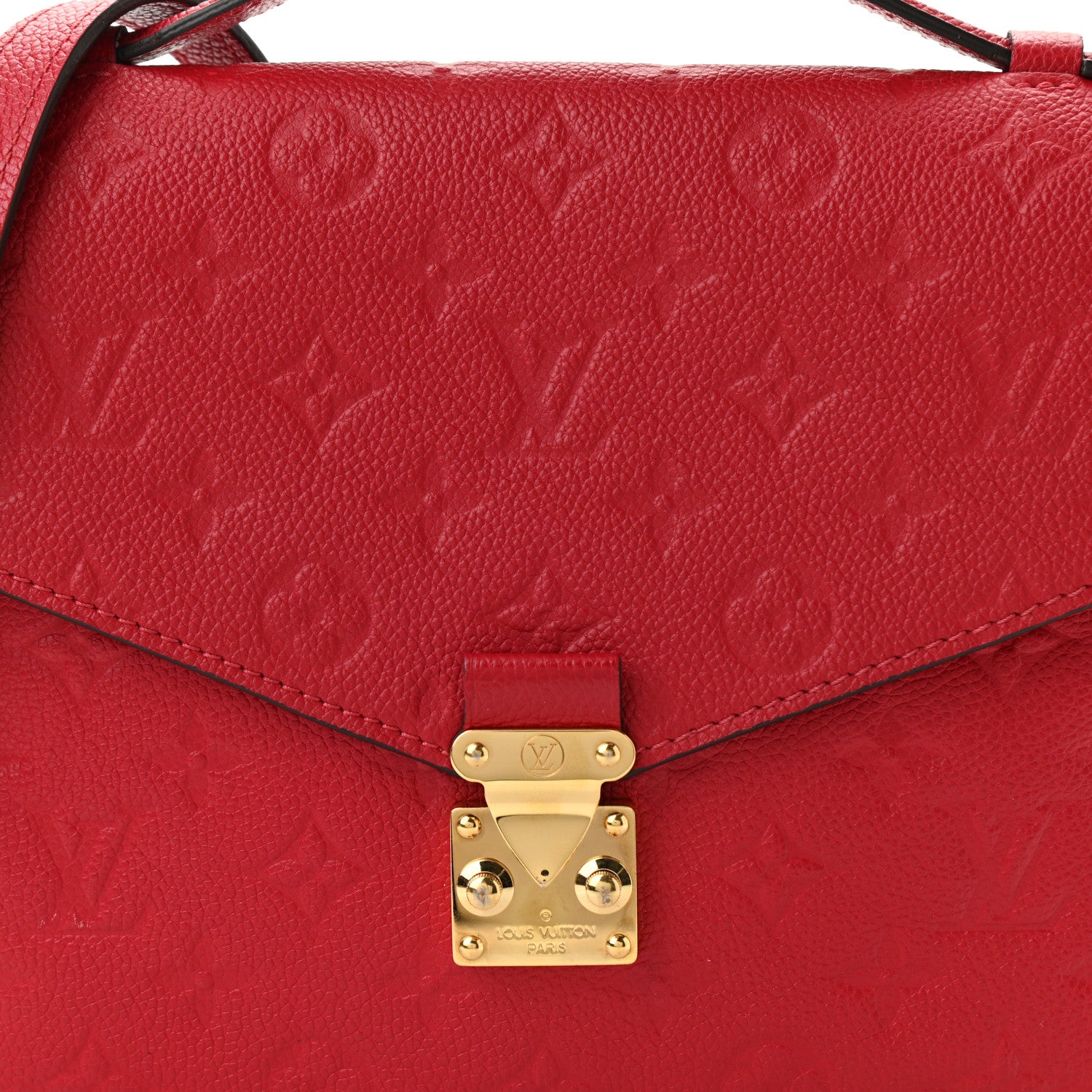 Louis Vuitton Empreinte Pochette Metis Scarlet 9 of 11