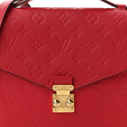 Louis Vuitton Empreinte Pochette Metis Scarlet 9 of 11