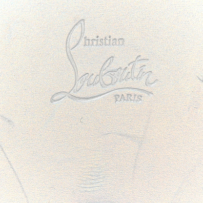 Christian Louboutin Iridescent Calfskin Loubi54 Crossbody Clutch Silver 19 of 19