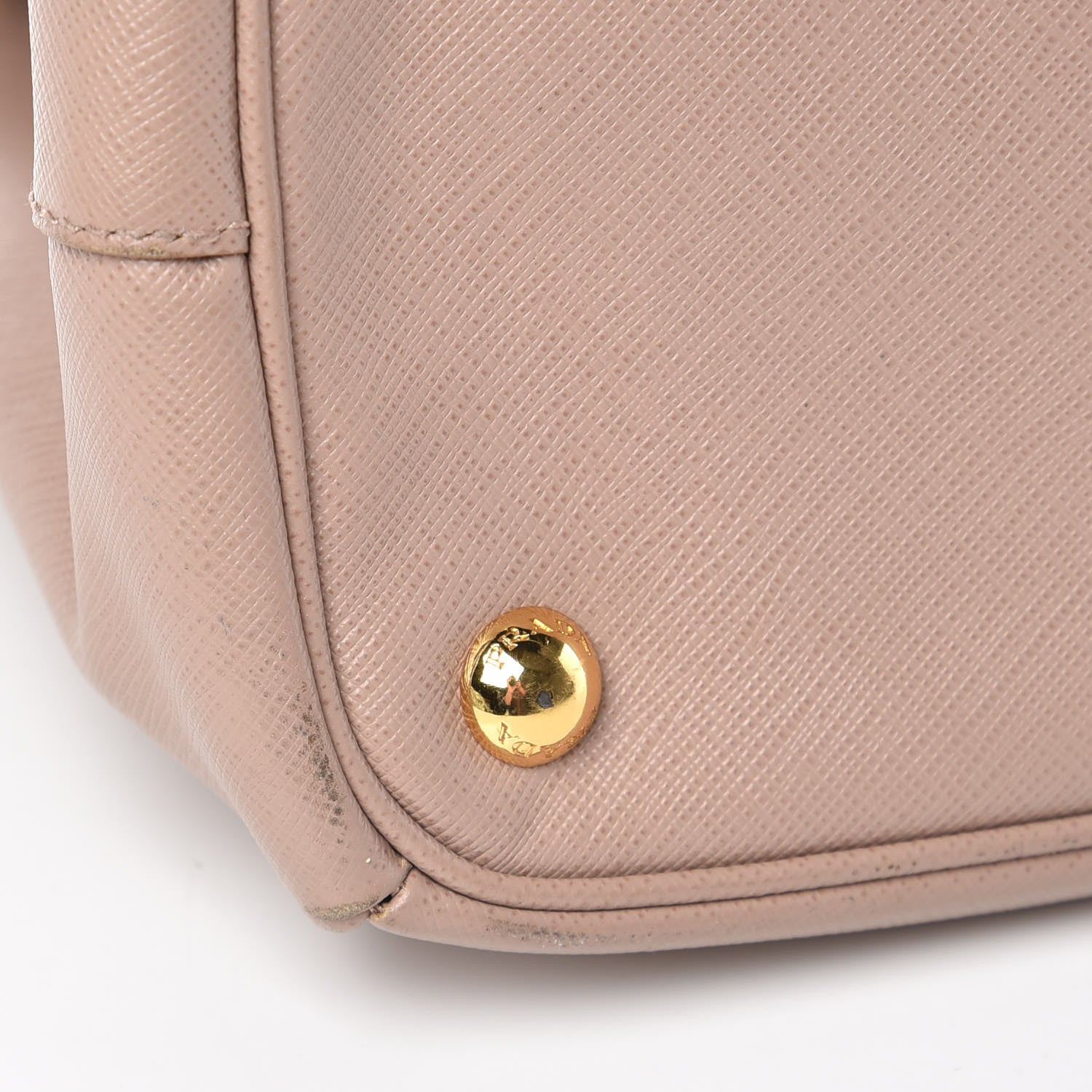 Prada Saffiano Small Galleria Double Zip Tote Cammeo 15 of 17