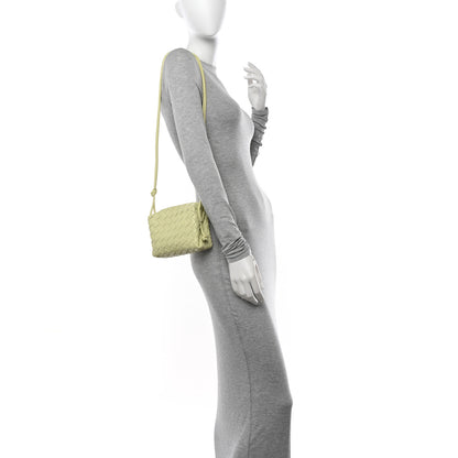 Bottega Veneta Nappa Intrecciato Mini Loop Camera Bag Lemon Washed 2 of 9