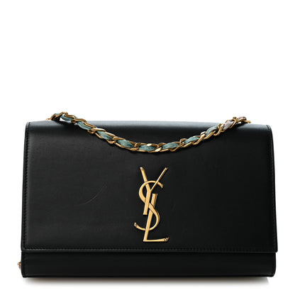 Saint Laurent Smooth Calfskin Medium Classic Monogram Kate Satchel Black 1 of 11