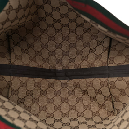 Gucci Supreme Canvas Totissima Small Tote Beige Ebony 5 of 10