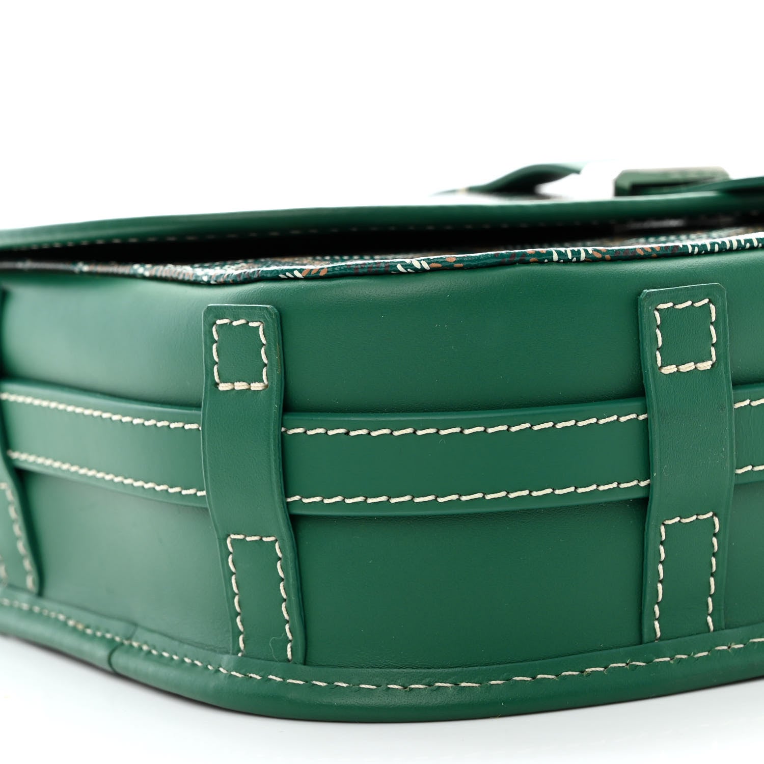 Goyard Goyardine Belvedere II PM Messenger Bag Green 8 of 10