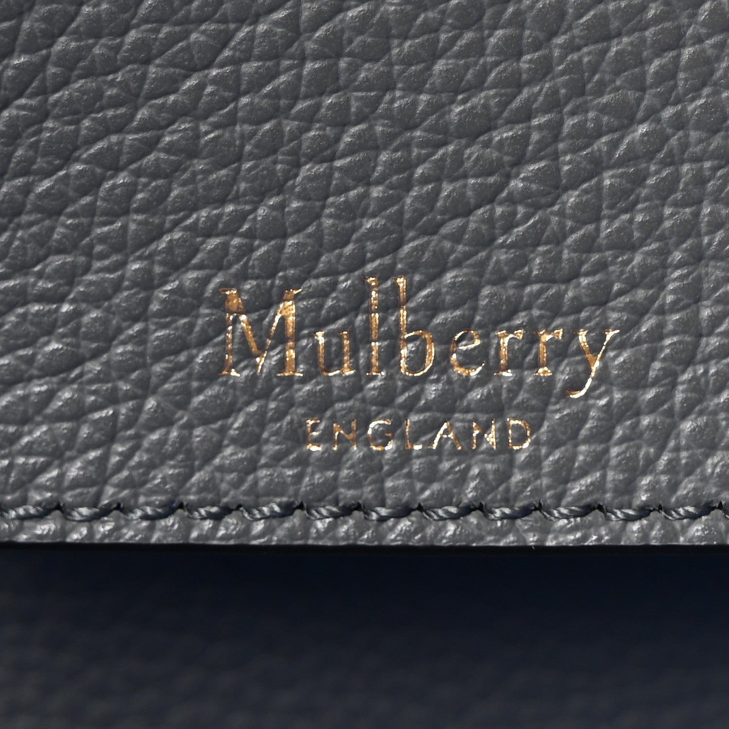 Mulberry Small Classic Grain Bayswater Tote Charcoal 6 of 9
