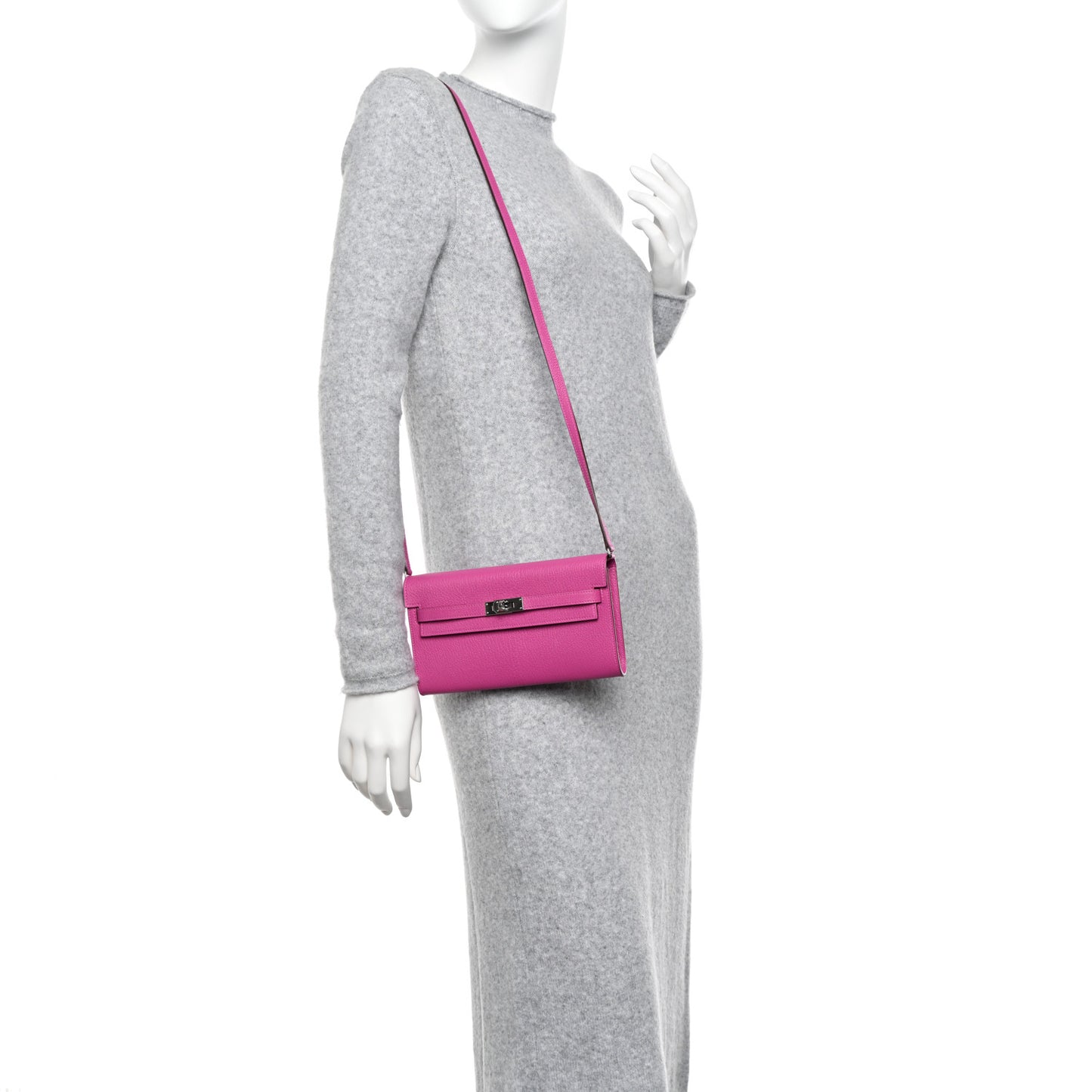 Chevre Mysore Kelly Wallet To Go Magnolia