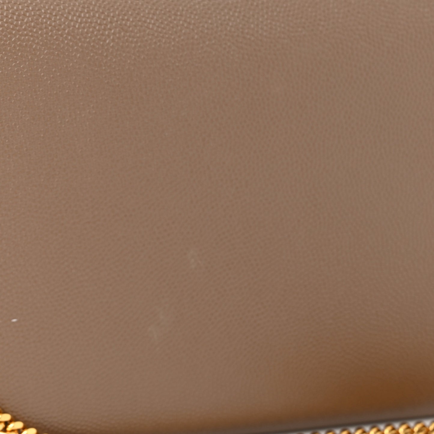 Grain De Poudre Monogram Uptown Chain Wallet Taupe