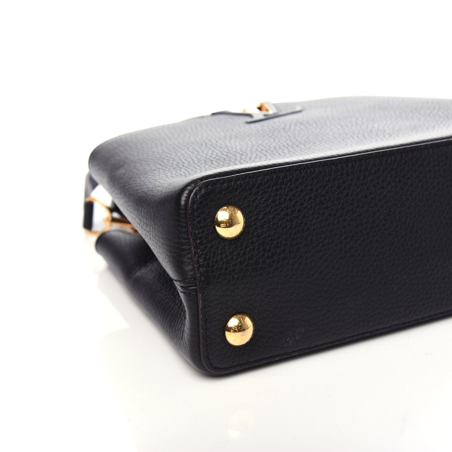 Louis Vuitton Taurillon Capucines BB Black 7 of 8