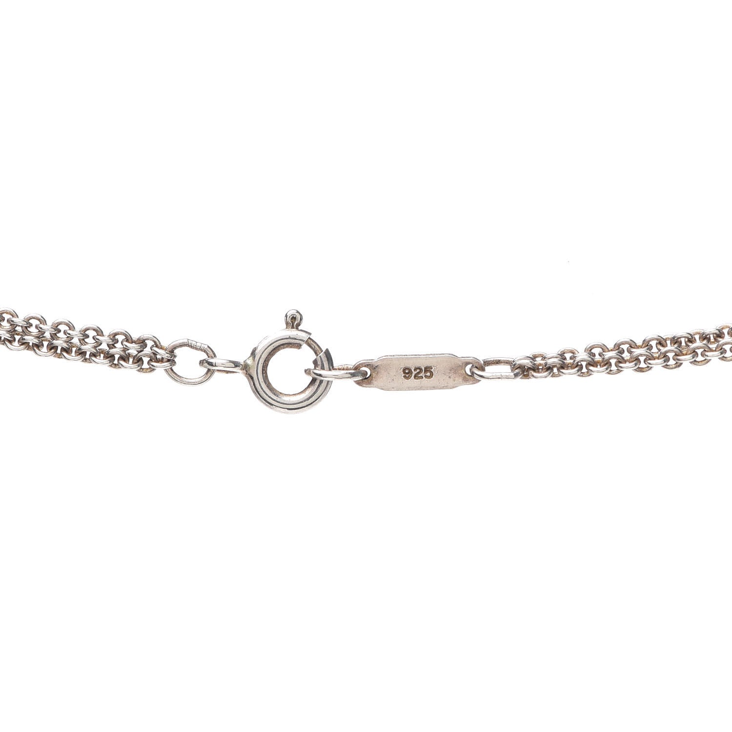 Tiffany Sterling Silver Figure 8 Pendant Necklace 5 of 5