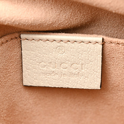 Gucci Textured Dollar Calfskin Web Mini Ophidia Shoulder Bag Mystic White 6 of 13