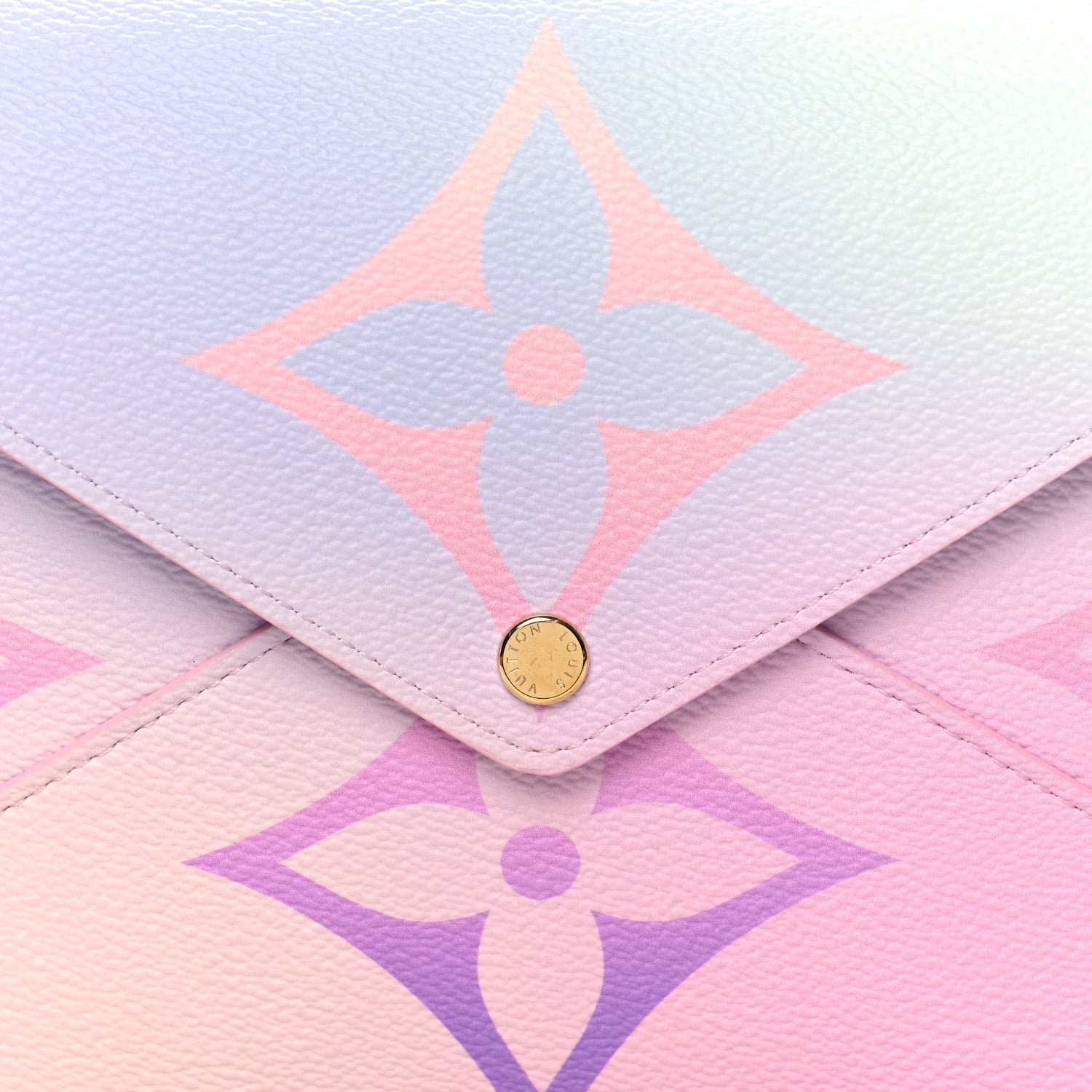 Louis Vuitton Monogram Giant Spring In The City Large Kirigami Pochette Sunrise Pastel 7 of 10