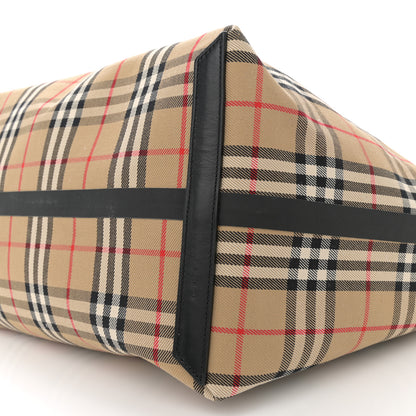 Burberry Vintage Check Large Austen Tote Archive Beige 9 of 9