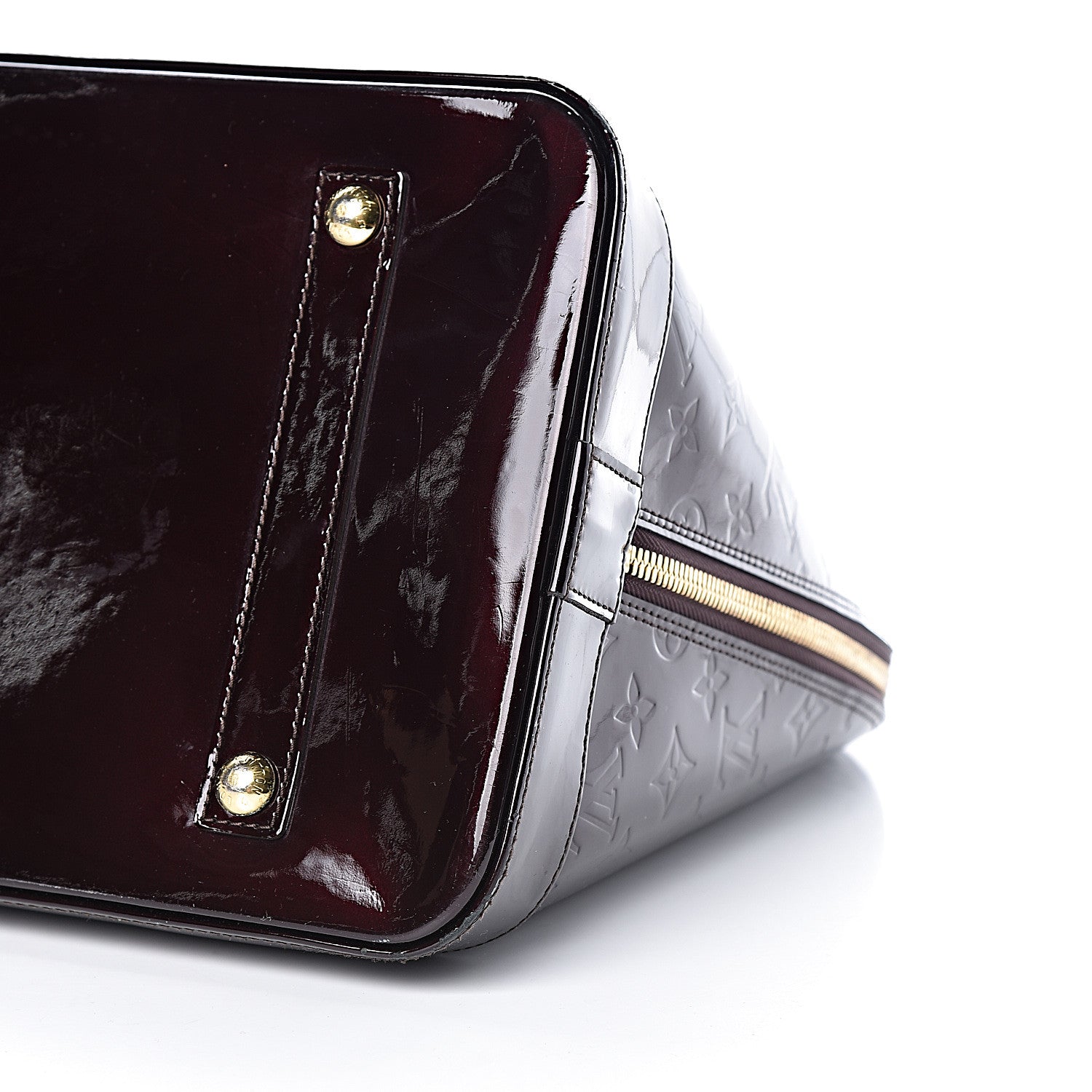 Louis Vuitton Vernis Alma GM Amarante 8 of 12