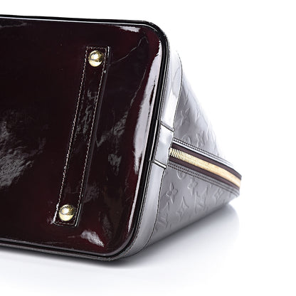 Louis Vuitton Vernis Alma GM Amarante 8 of 12