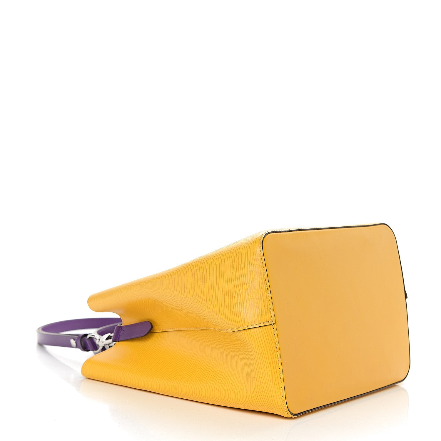 Louis Vuitton Epi NeoNoe MM Citron Violet 3 of 9