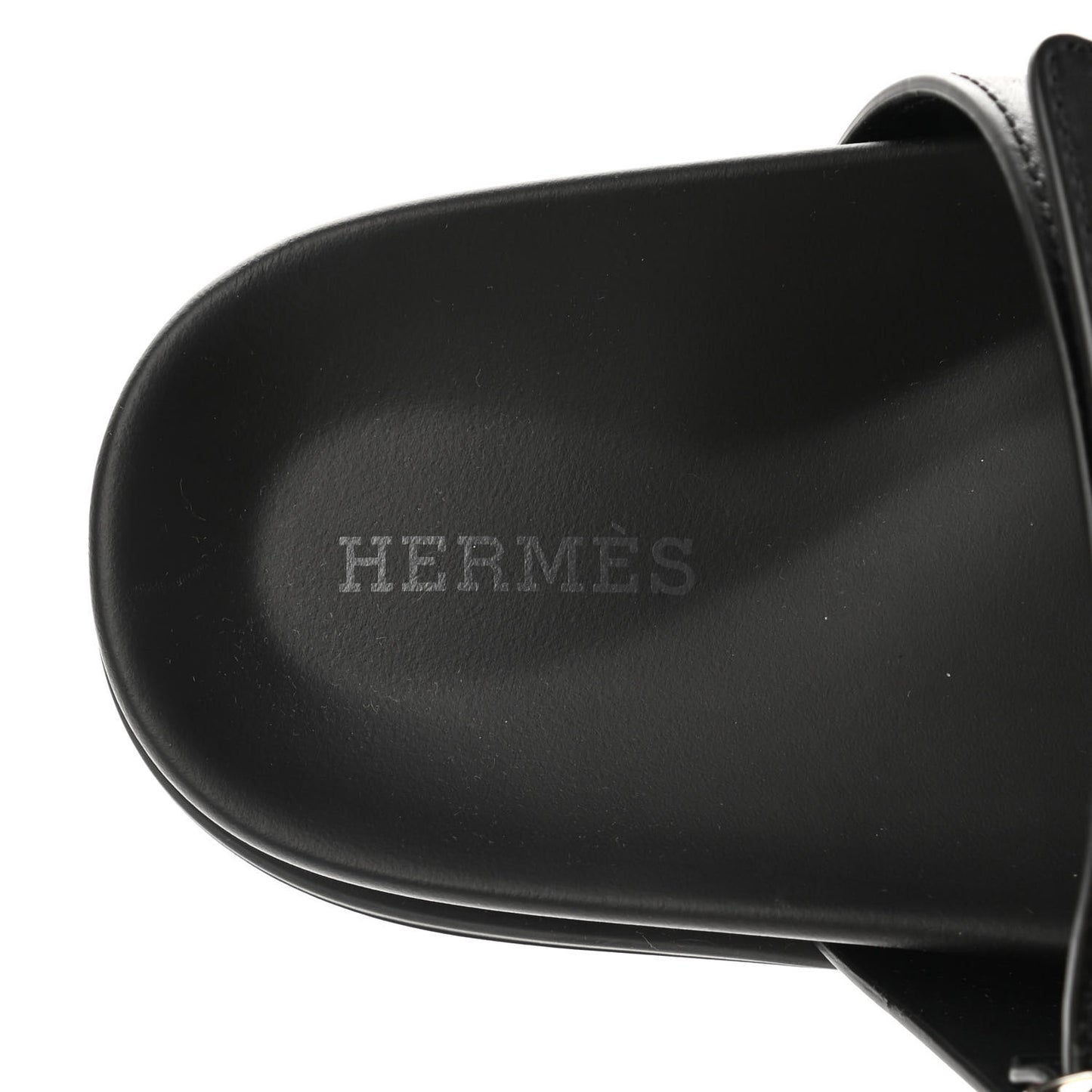 Calfskin Womens Chypre Sandals 35 Black