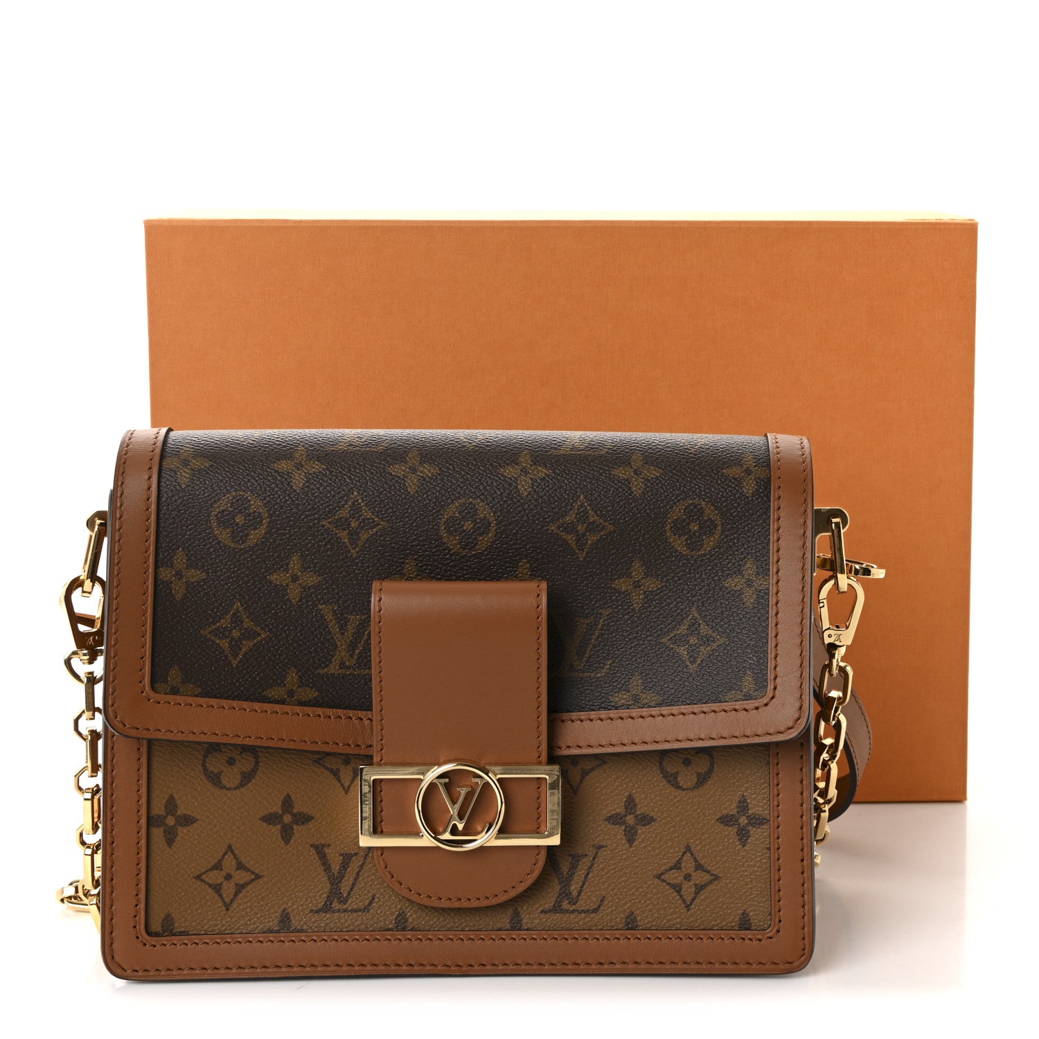 Louis Vuitton Reverse Monogram Dauphine MM 9 of 9