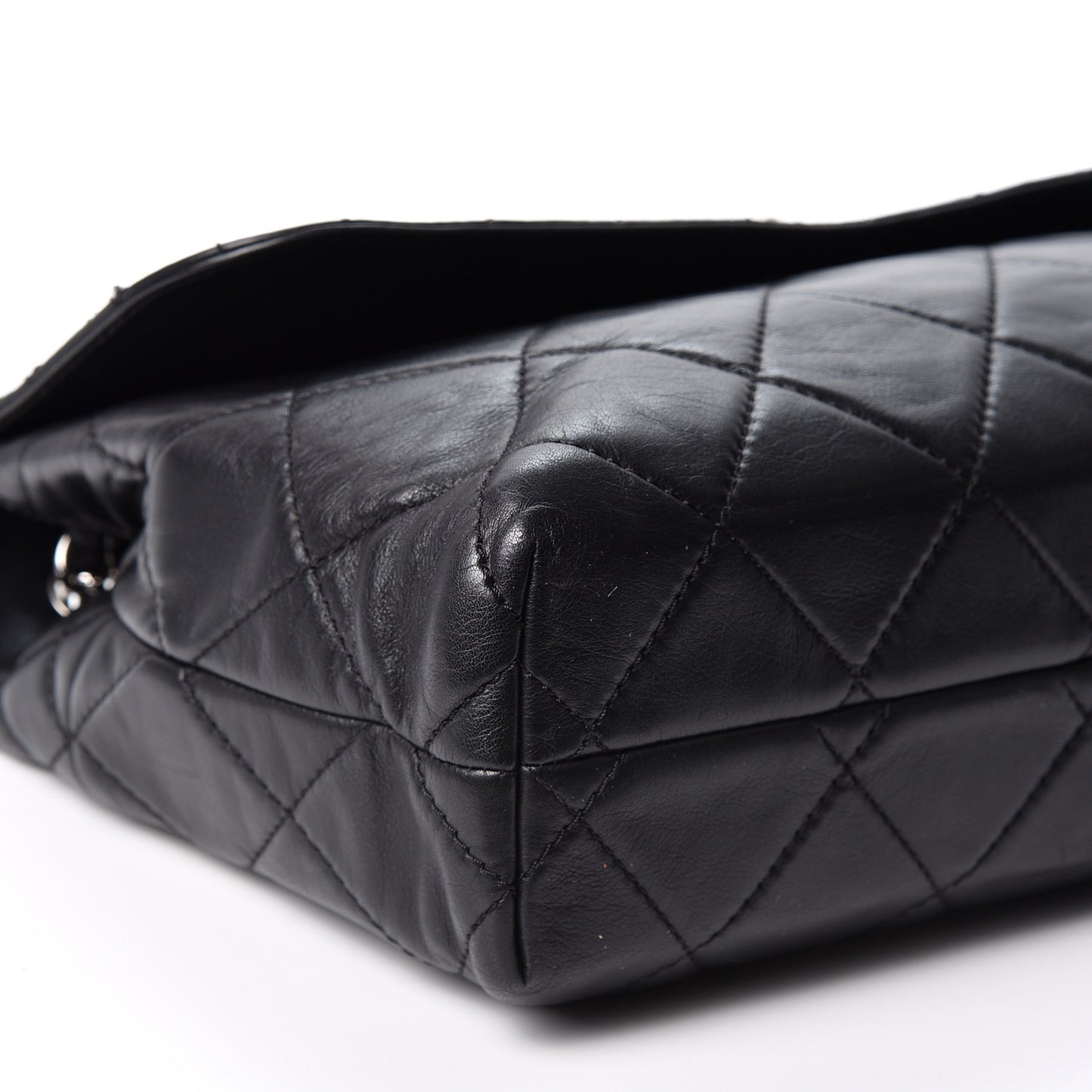 Calfskin Quilted In The Business Flap Bag Black