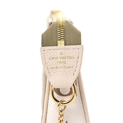 Louis Vuitton Empreinte Spring in the City Mini Pochette Accessories Kaki Beige Cream 5 of 7
