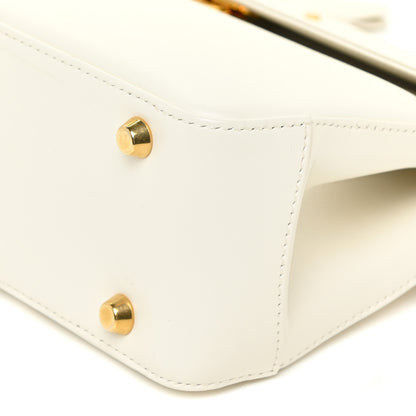 Christian Dior Smooth Calfskin Parisienne Bag Latte 9 of 16