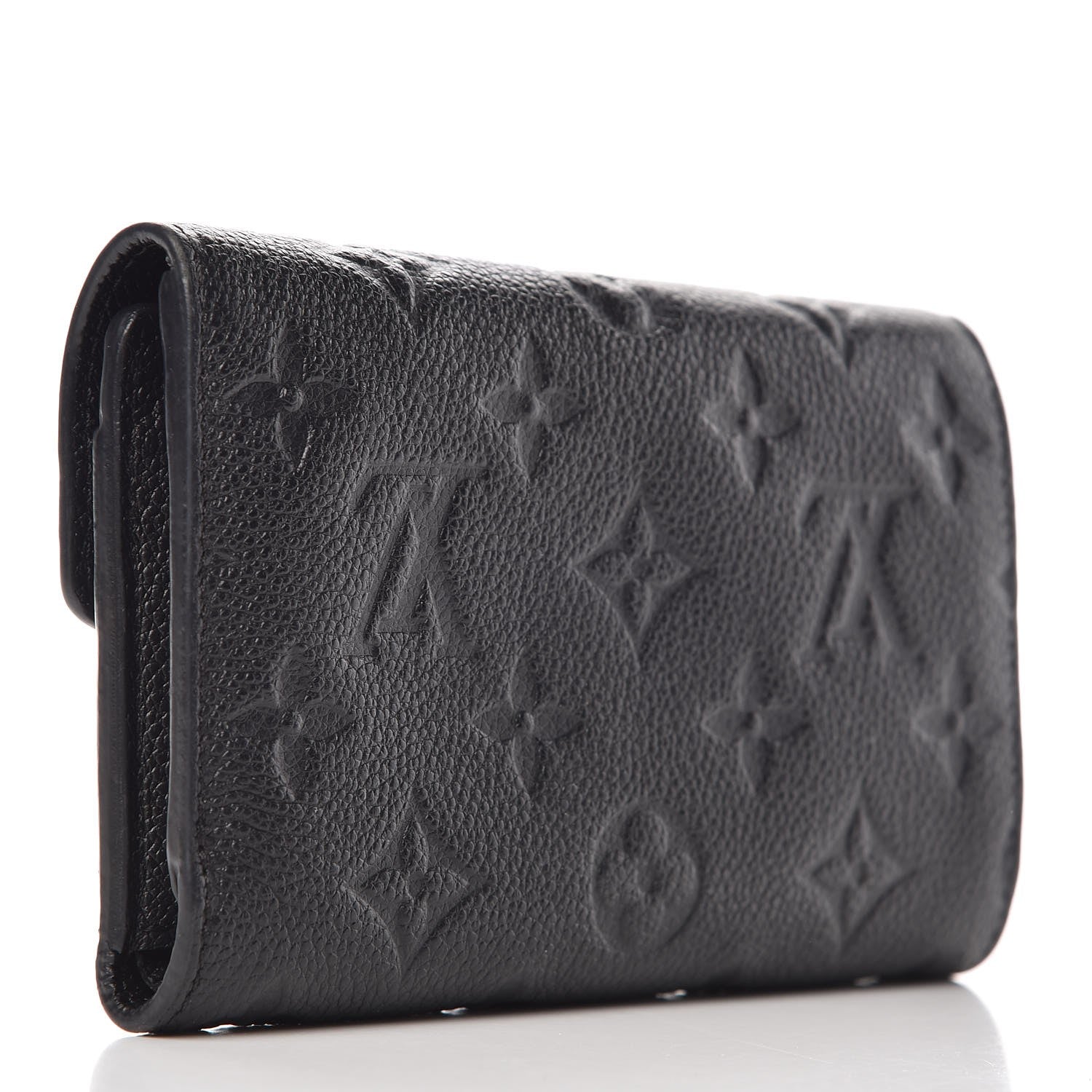 Louis Vuitton Empreinte Compact Curieuse Wallet Black 3 of 8
