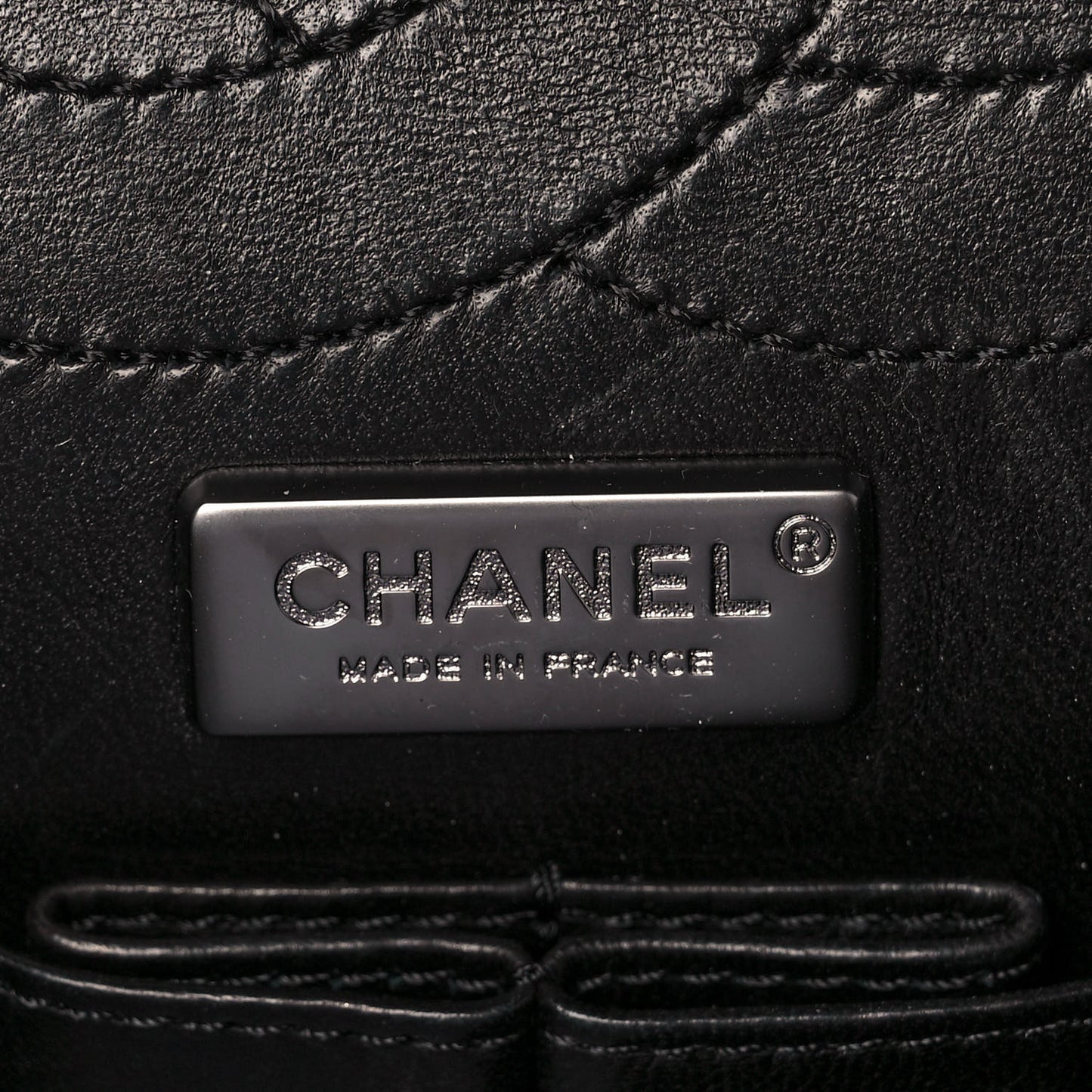 Persian Lamb Fur 2.55 Reissue 227 Flap Bag Black