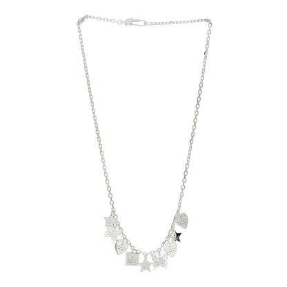 Gucci Sterling Silver Trademark Charm Necklace 2 of 4