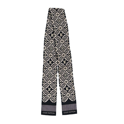Louis Vuitton Silk Since 1854 Bandeau Gris 2 of 3