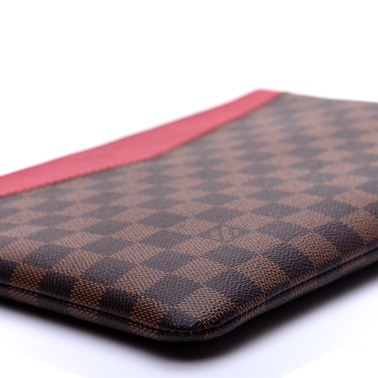 Louis Vuitton Damier Ebene Daily Pouch Scarlet 6 of 11