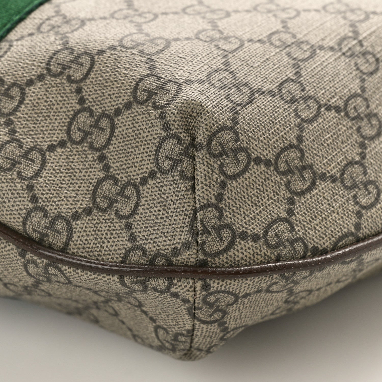 Gucci GG Supreme Monogram Web Small Ophidia Half Moon Hobo Brown 9 of 12