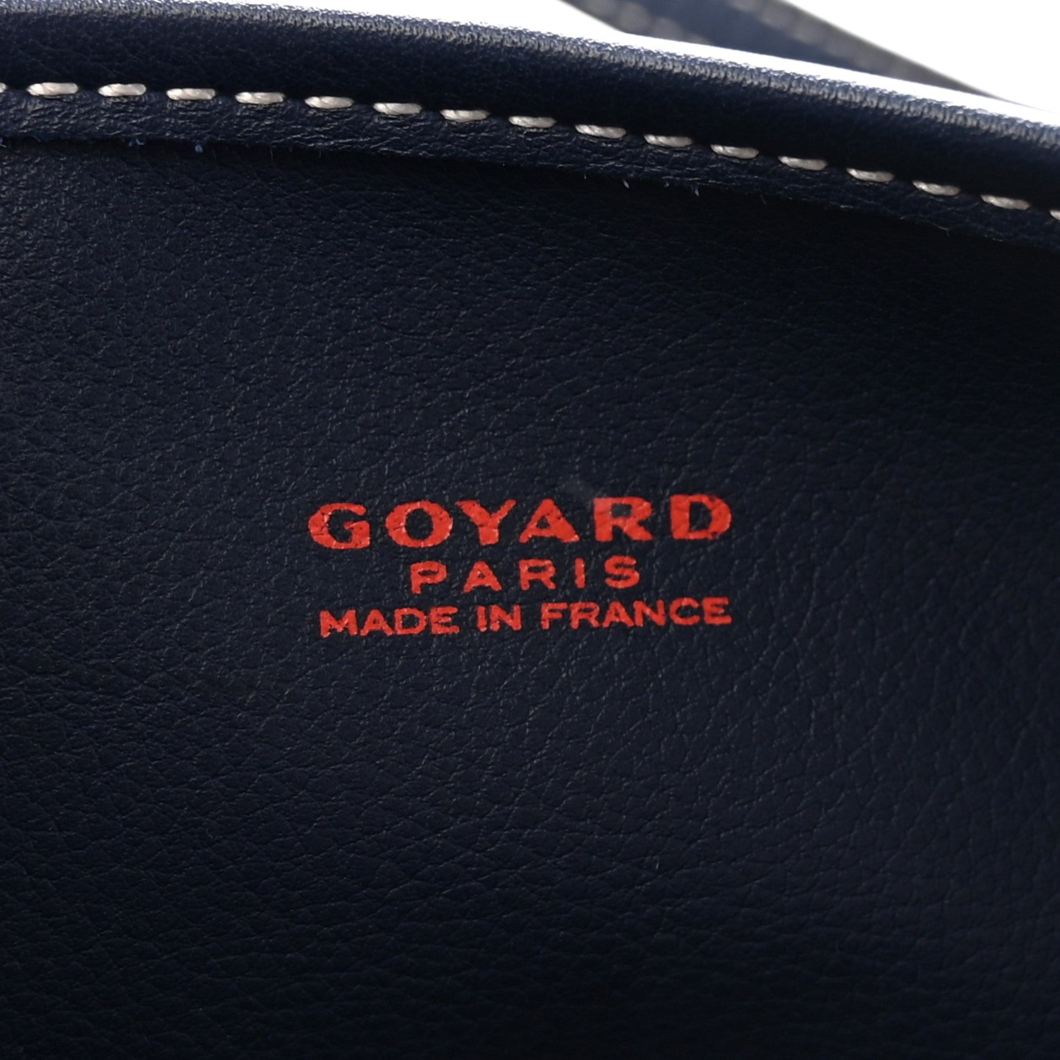 Goyard Goyardine Reversible Mini Anjou Navy 7 of 10