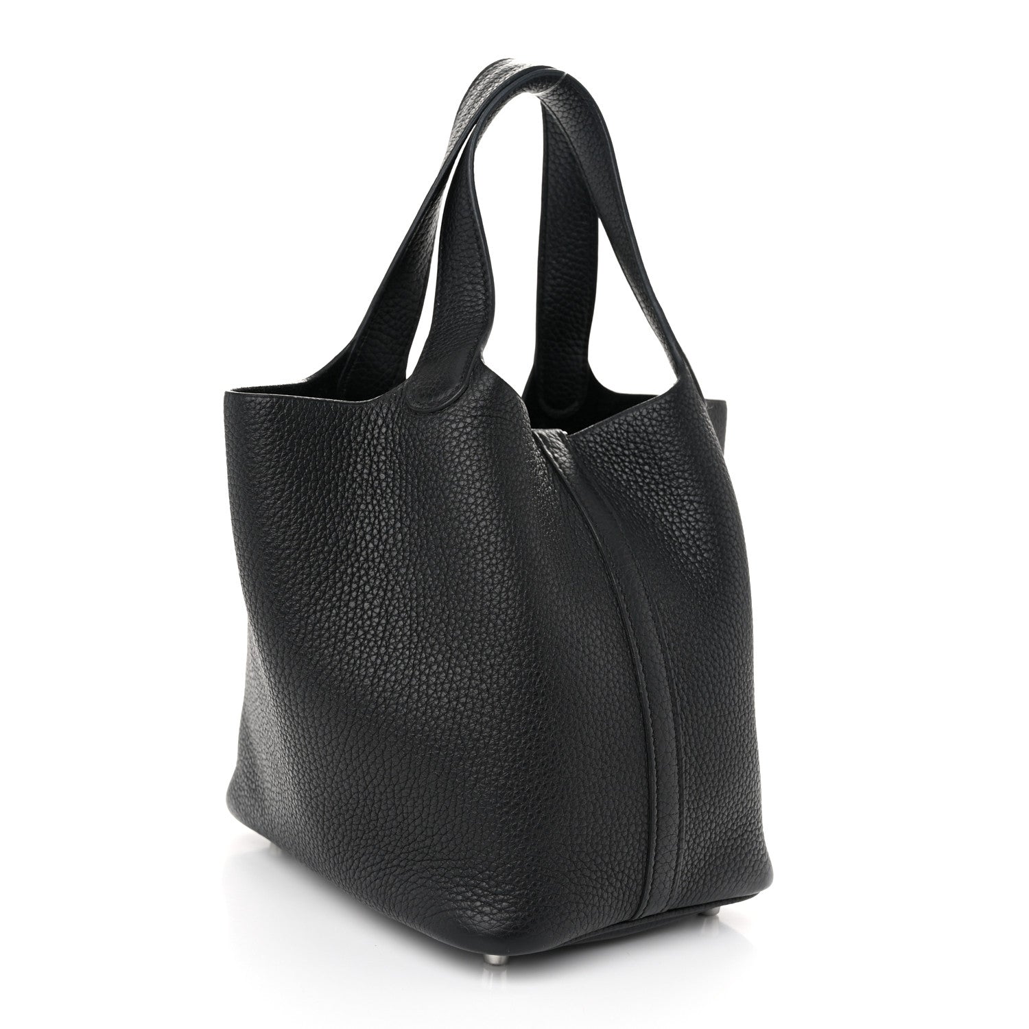 Hermes Taurillon Clemence Picotin Lock 18 PM Black 3 of 11
