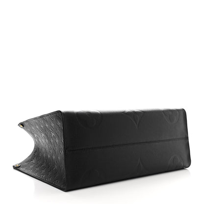 Louis Vuitton Empreinte Monogram Giant Onthego GM Black 4 of 10
