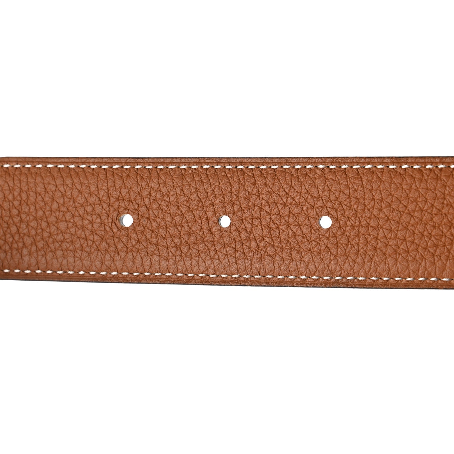 Hermes Box Togo 32mm Gamma Belt 90 36 Black Gold 5 of 7