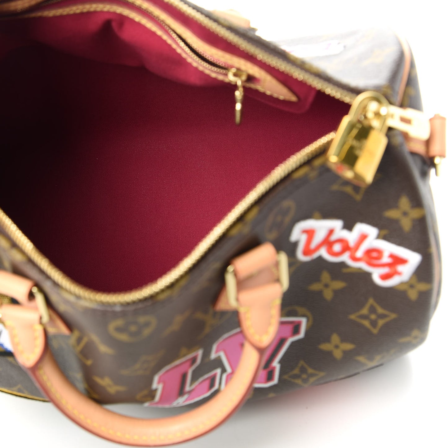 Monogram Patches Speedy Bandouliere 30