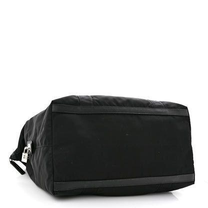Prada Tessuto Nylon Saffiano Carry On Travel Bag Black 3 of 12