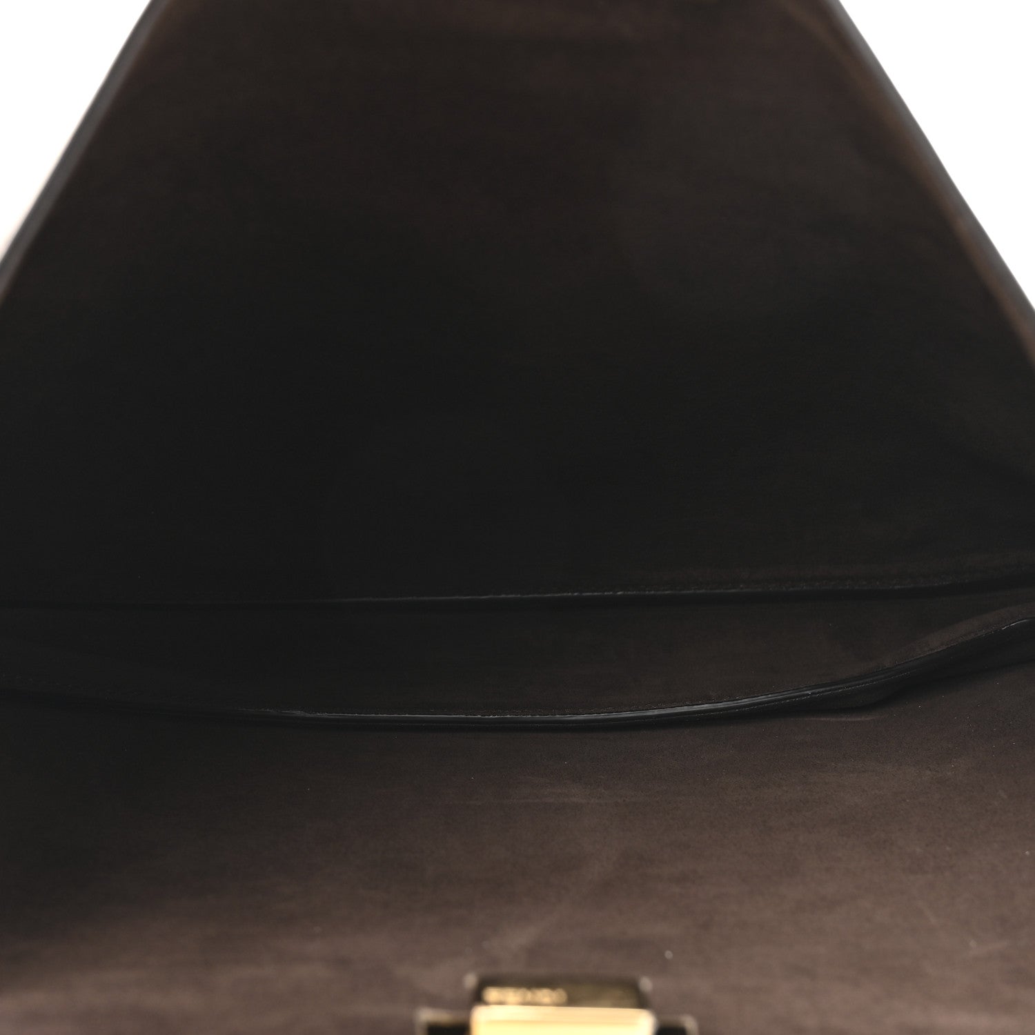 Fendi Vitello Large Soft Peekaboo Crosta Mogano 8 of 25
