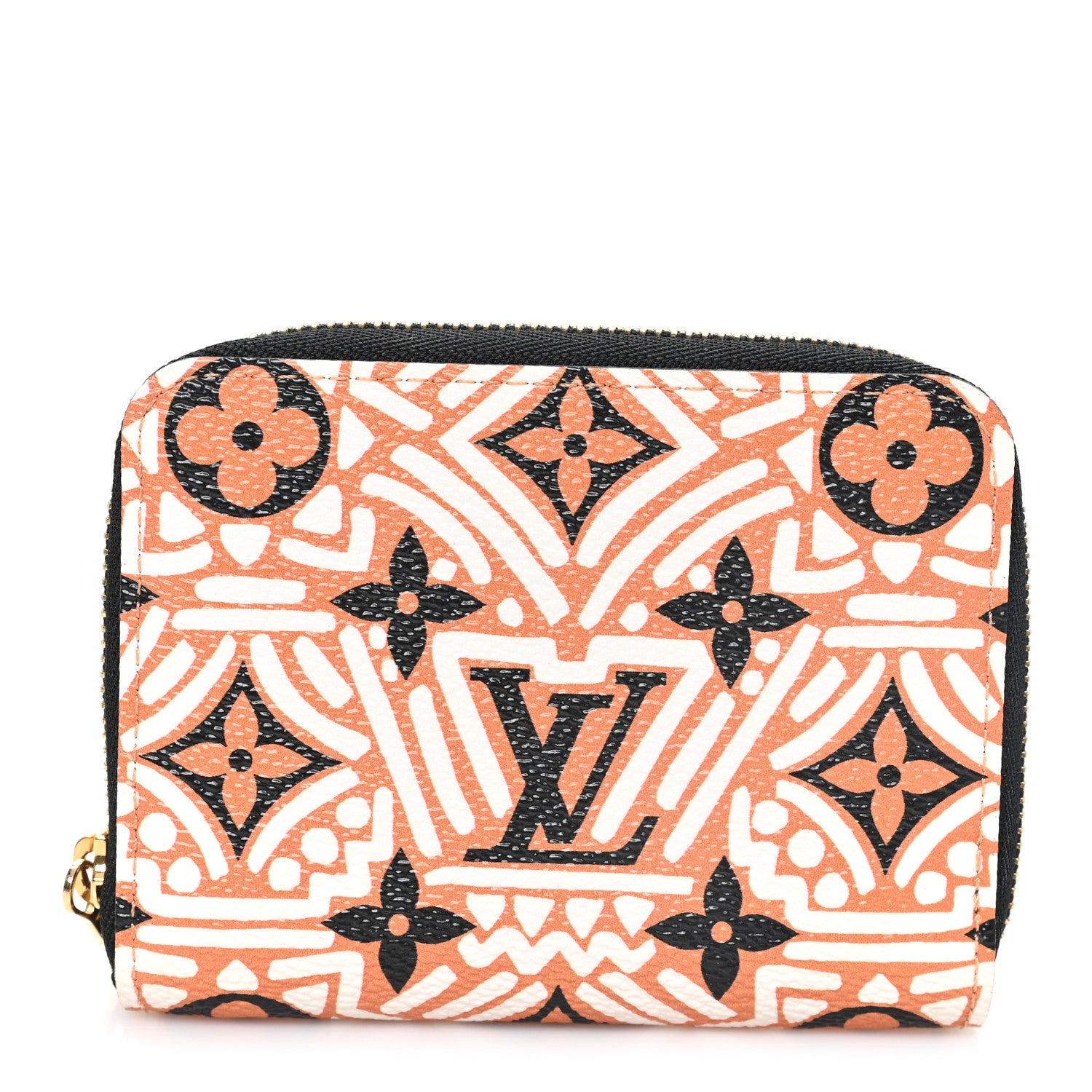 Louis Vuitton Monogram Giant Crafty Zippy Coin Purse Creme Caramel 1 of 7
