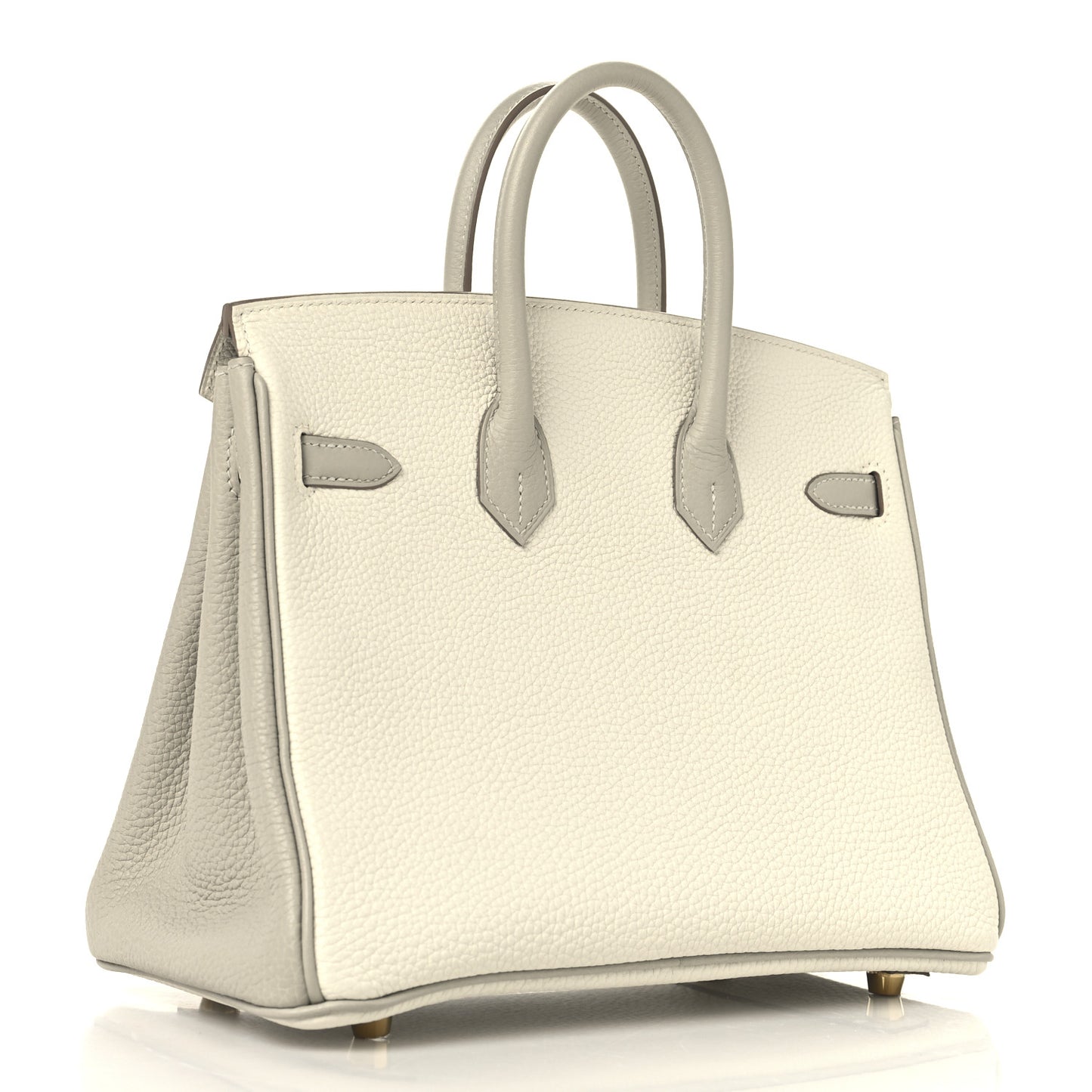 Togo Horseshoe Birkin 25 Craie Gris Tourterelle