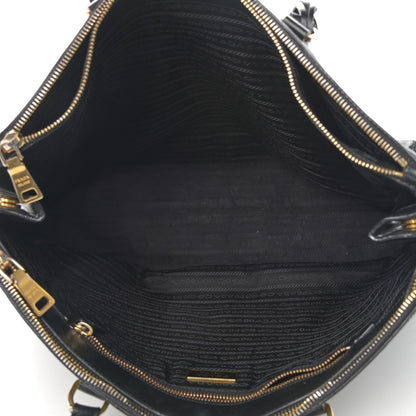 Prada Saffiano Large Galleria Double Zip Tote Black 6 of 29