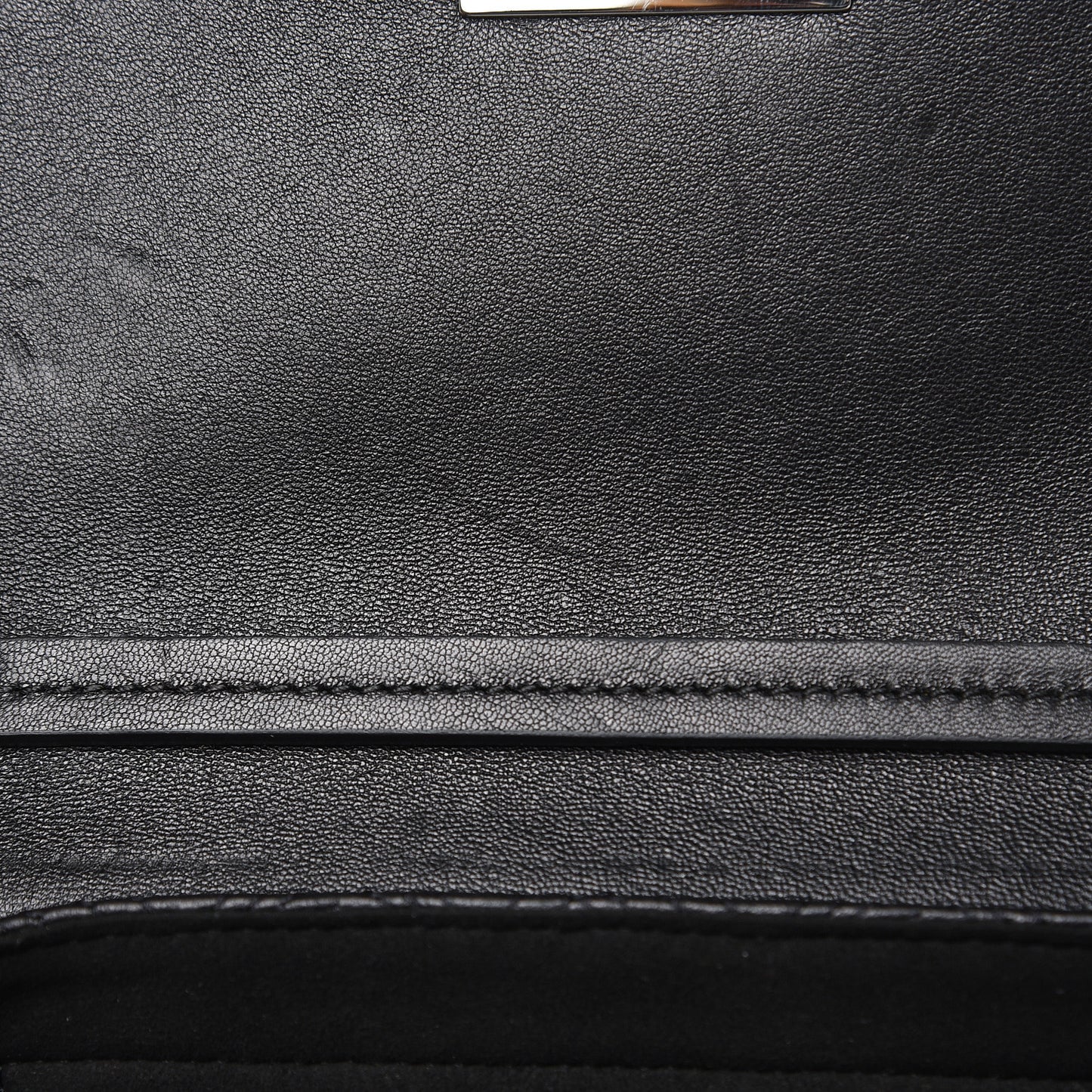 Lambskin Embroidered Studded Small GV3 Shoulder Bag Black