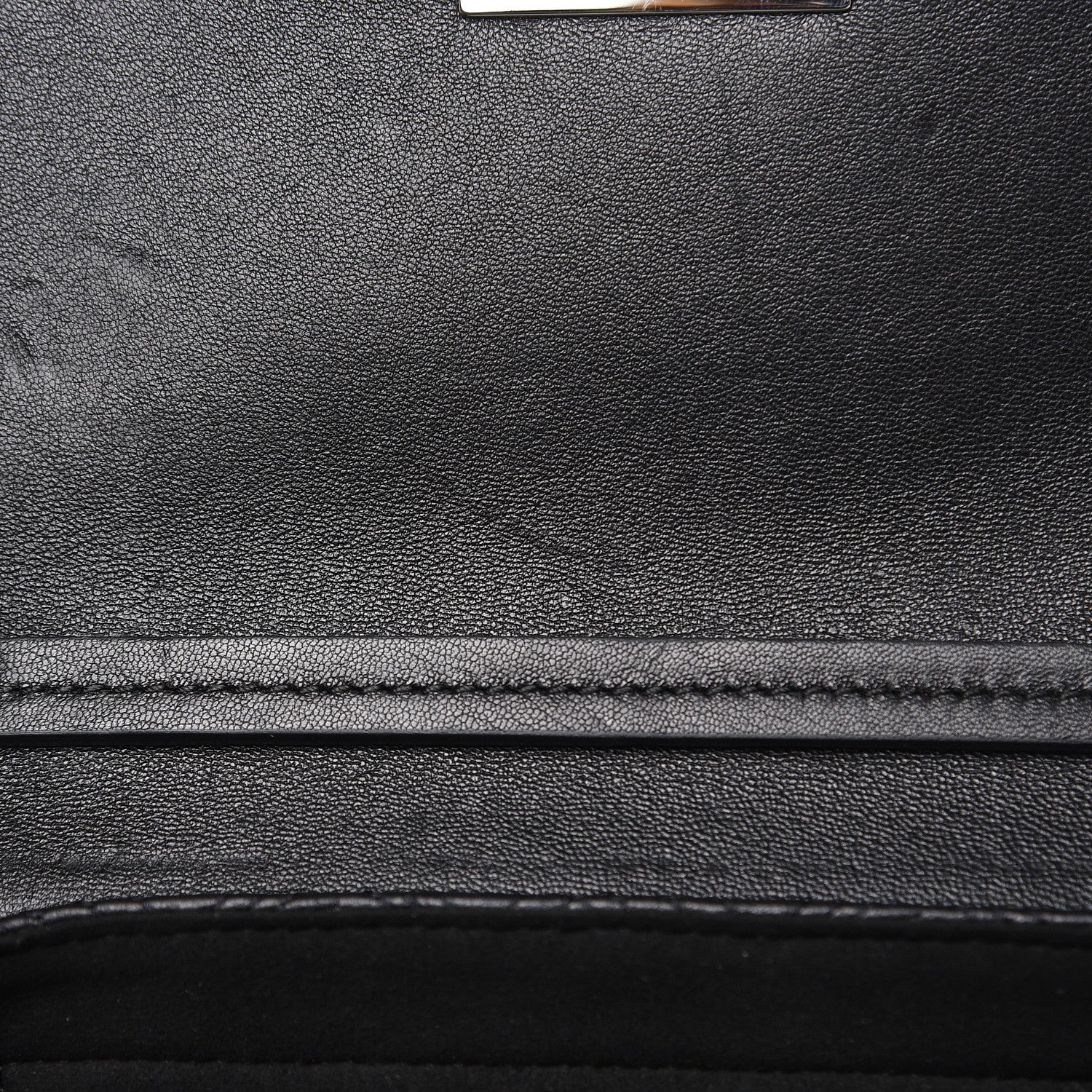 Givenchy Lambskin Embroidered Studded Small GV3 Shoulder Bag Black 13 of 13