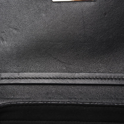 Givenchy Lambskin Embroidered Studded Small GV3 Shoulder Bag Black 13 of 13
