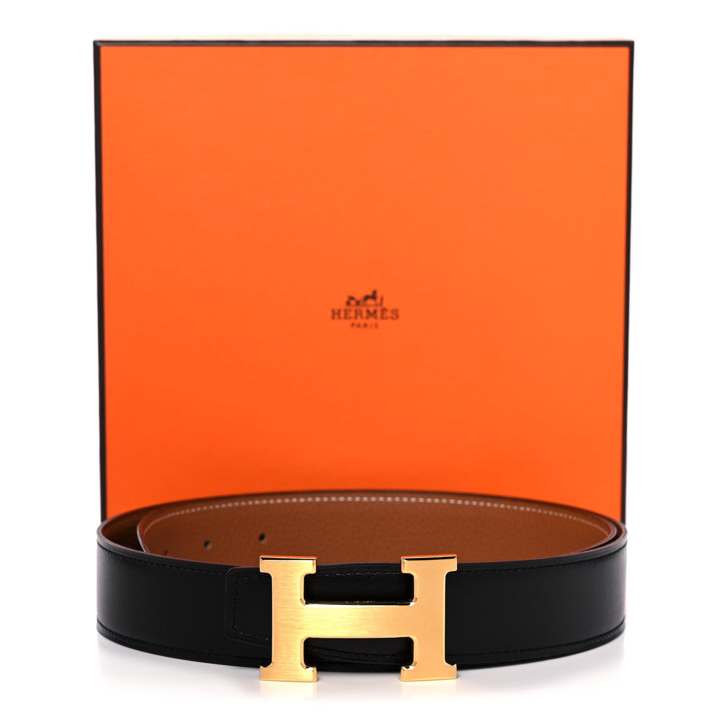Box Togo 32mm H Belt 85 Black Gold
