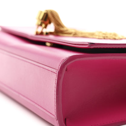 Saint Laurent Smooth Calfskin Medium Classic Monogram Kate Tassel Satchel Fuchsia 11 of 11