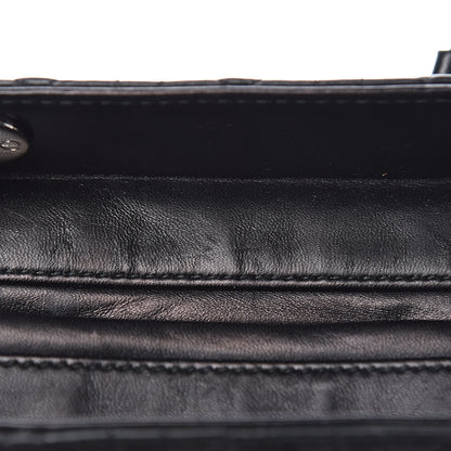 Christian Dior Lambskin Cannage Medium Lady Dior Black 9 of 16