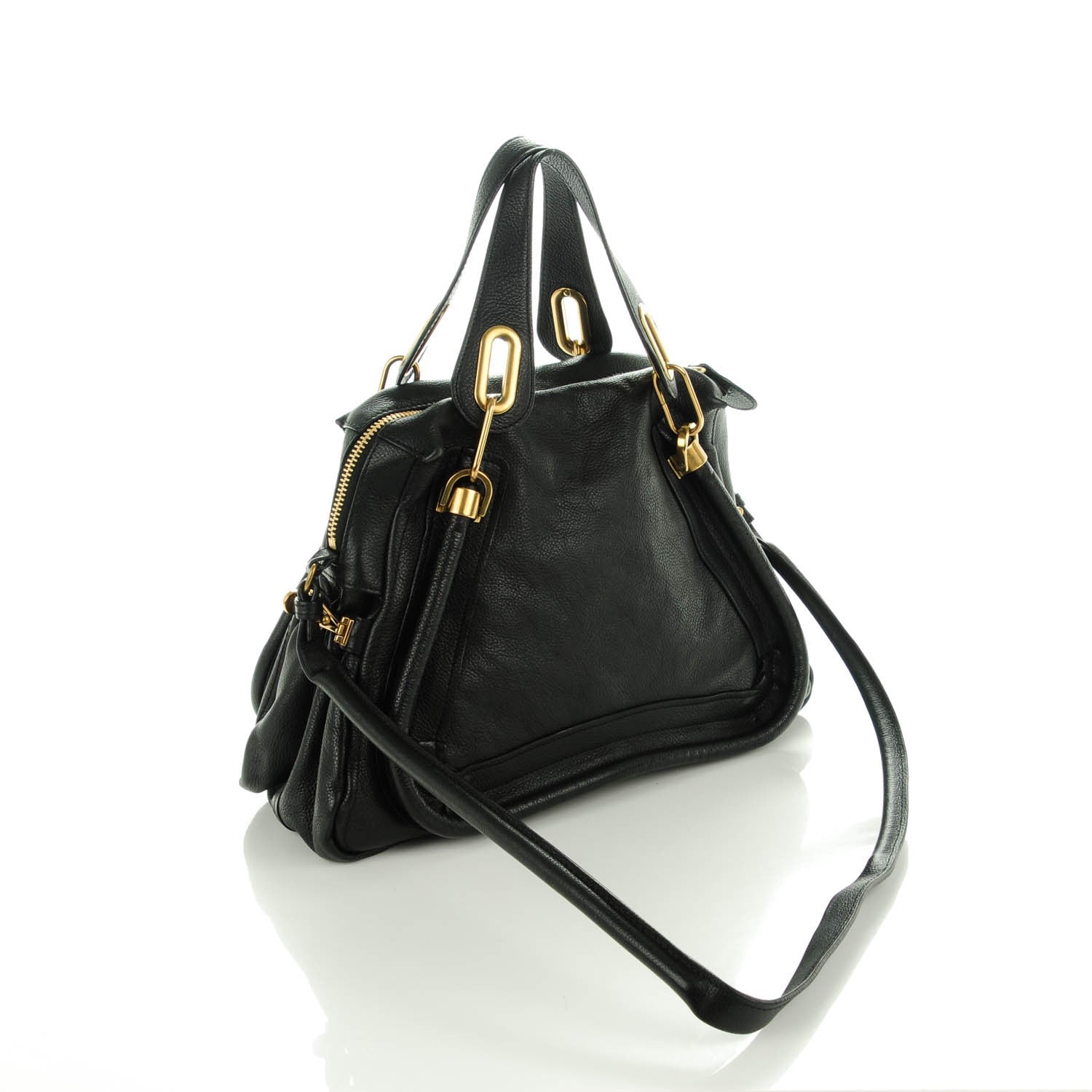 Chloe Calfskin Medium Paraty Black 3 of 8