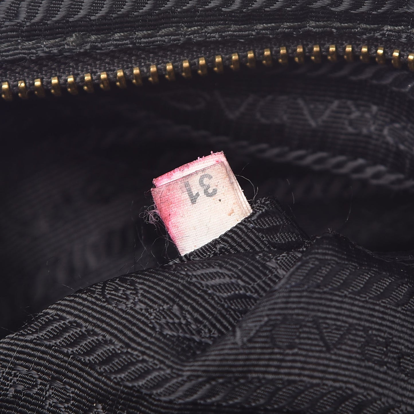 Saffiano Tessuto Nylon Tote Black